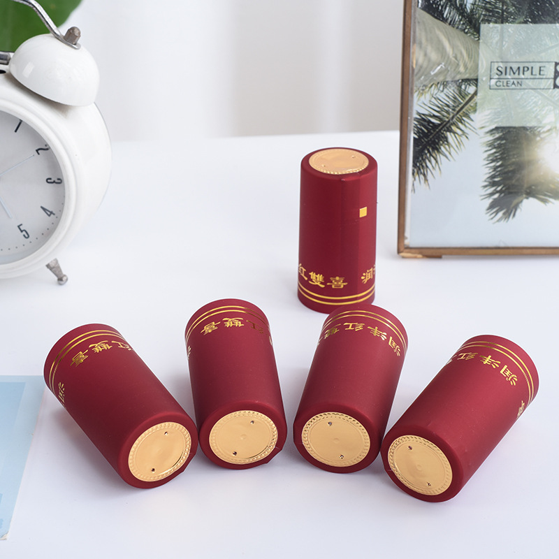 厂家直供热收缩胶帽红酒瓶口易撕拉封口膜调料瓶口瓶身塑封膜