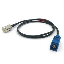 Fakra�{ɫC��ĸ���DISO10599ĸ����܇���FM AM�����C�쾀��RG174