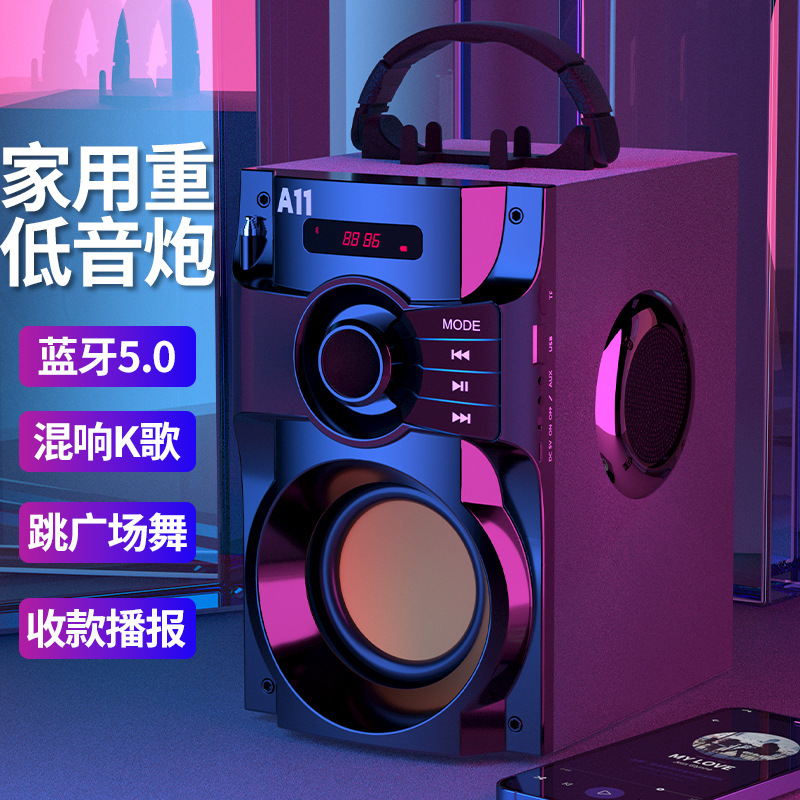A 11クロスボーダー携帯電話無線bluetoothスピーカー4.0カードミニ屋外小型音響ノートパソコン重低音|undefined