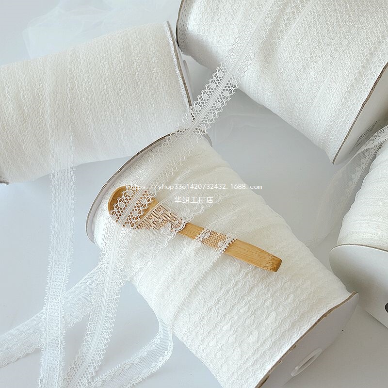 Hz Baby Clothes Lace Small Tassel Embroider Lace Various Taiwanese Smooth Texture Thin Lace DIY Accessories