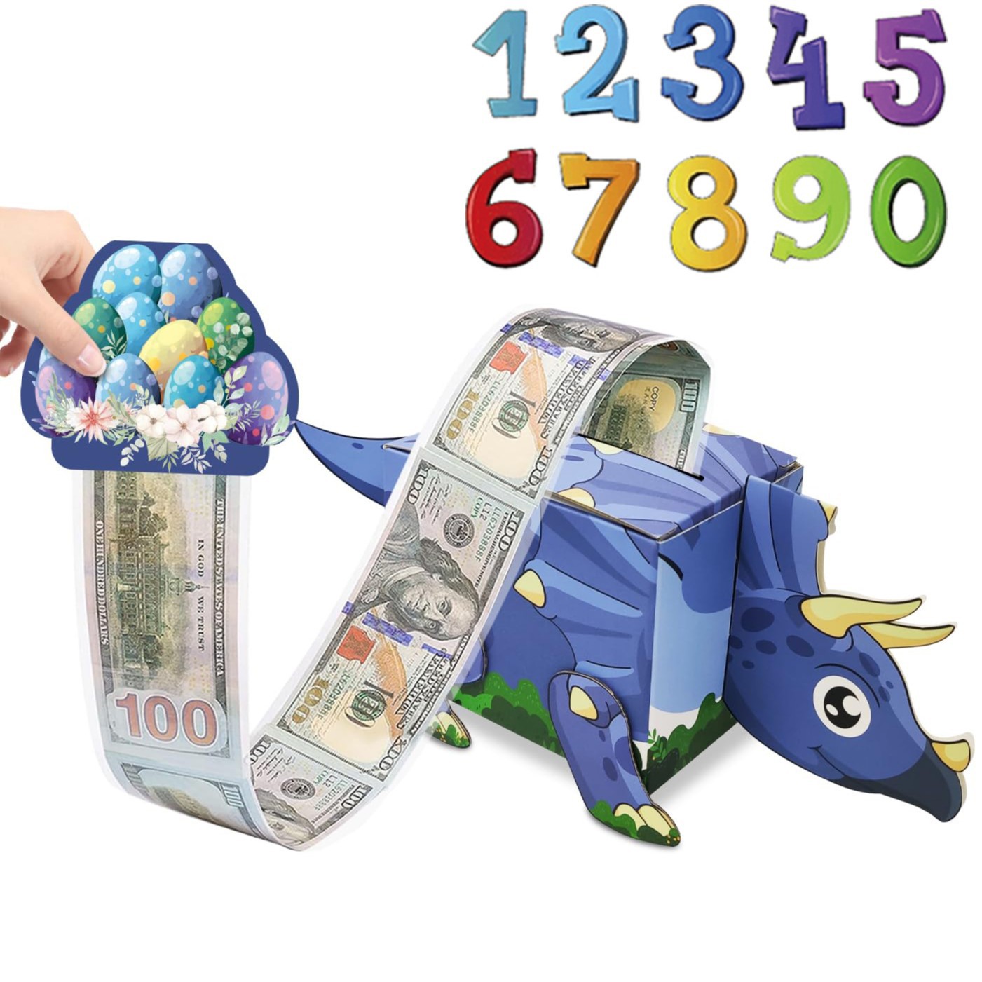 즉시 배송 공룡 연령 숫자 스티커 06 (독점 디자인)