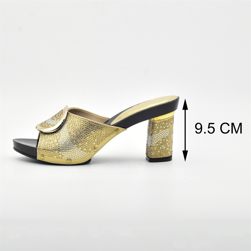 High Heels With Matching Handbag European Fashion Shoes Set_voghion.com