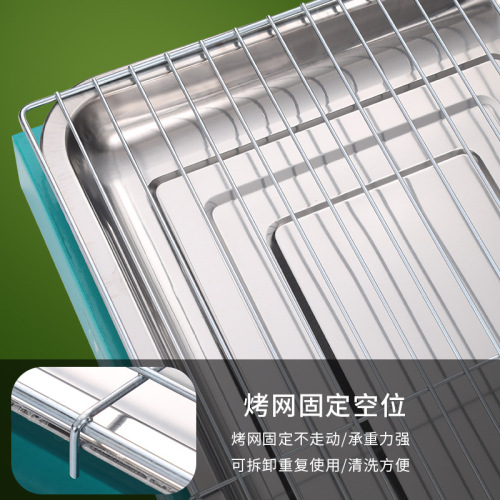 OEM Stainless Steel BBQ Grills Plus Outdoor Picnic Grill Stainless Steel Disposable BBQ Grills Wholesale