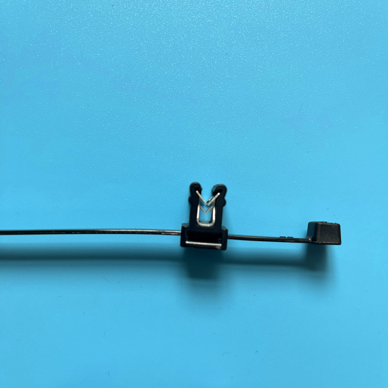 156-00297汽车钣金卡扣EC4线路管路固定边缘天窗车窗扎带钢铁卡子