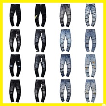 �羳ŷ��Purple Brandţ�п�jeansˮϴ���ɸ����ƶ���īƦ˧��ʽ