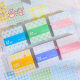Ka Ba Xiong 200 Plaid Post-it Notes Handbook ins Style High Color Value Post-it Notes Non-sticky jk Plaid Post-it Notes