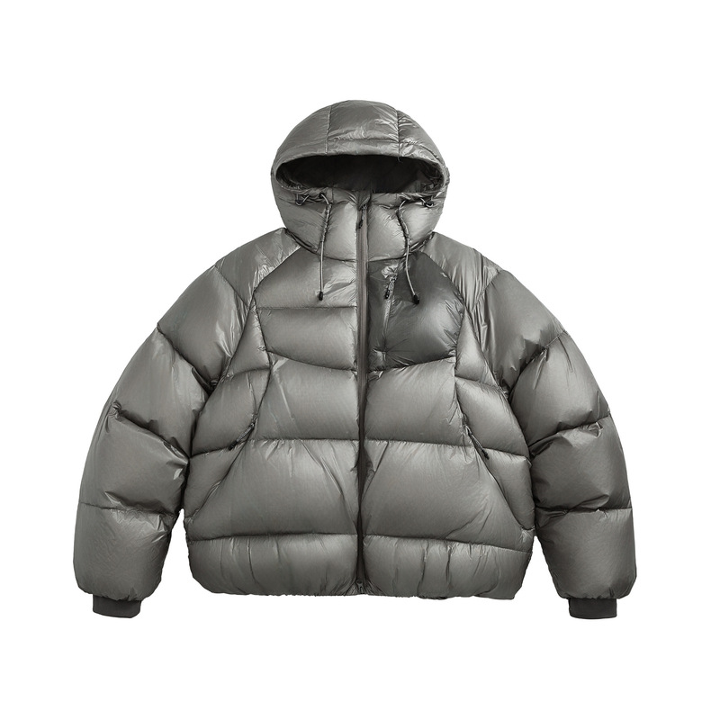 Yidao Vintage 2025 Winter New Outdoor Trendy Brand 90 White Duck down Water-Repellent Quilted Hooded Warm down Jacket Yidao Vintage 2025 Winter New Outdoor Trendy Brand 90 White Duck down Water-Repellent Quilted Hooded Warm down Jacket