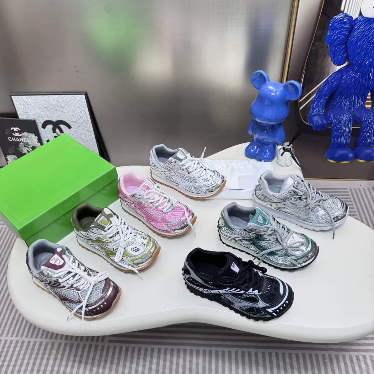 High-Top Wang Yibo Zhou Yutong Style Dad Shoes for Women 2025 Spring Autumn Winter Mesh Breathable Casual Sneakers Trendy