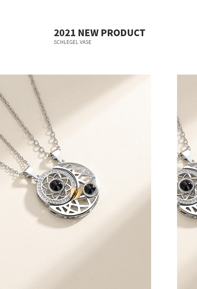 日月同心-朝夕相伴项链_10