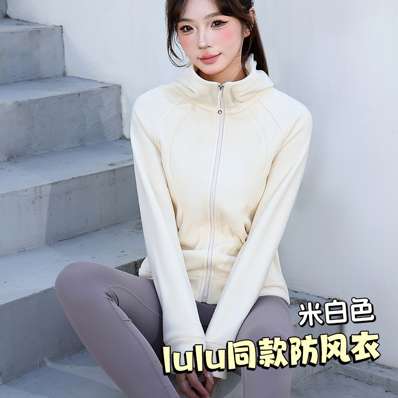 2025年新款秋冬季卫衣奥利绒外套大牌平替连帽衫保暖防风衣女休闲|undefined