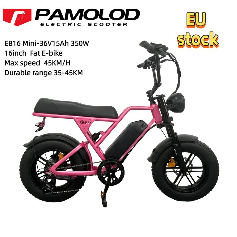 16inch女款EBike电动车越野车复古车雪地车胖轮胎车自行车EBIKE|undefined