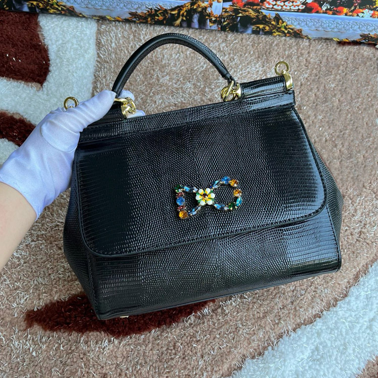 D Brand Crocodile Leather Birkin Bag Versatile Commuter Simple Bag Banquet Shoulder Crossbody Handbag Women's Bag Spring New Model