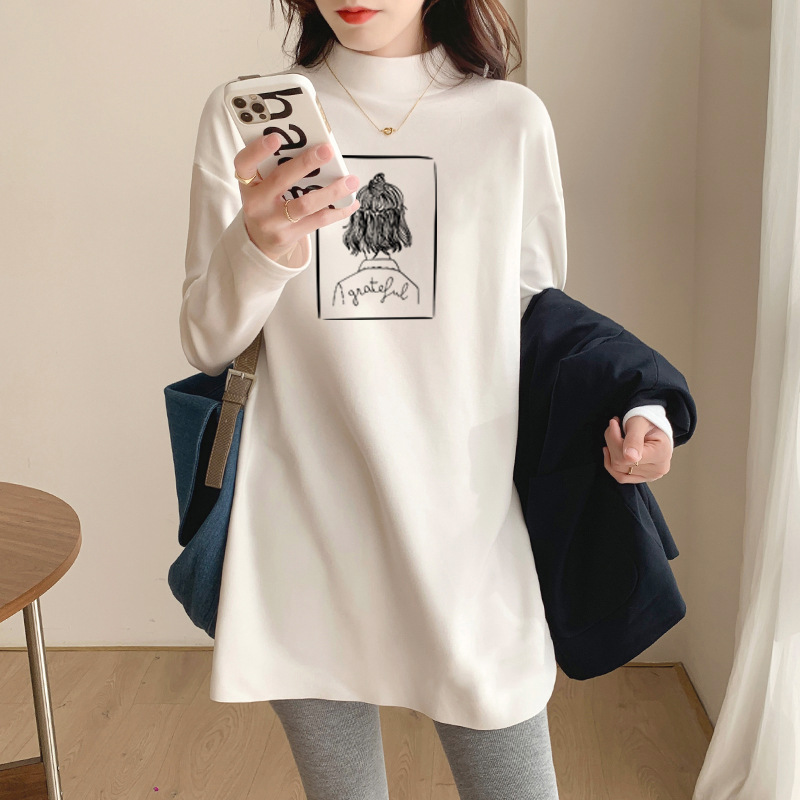 화이트(뒷모습 소녀-블랙)