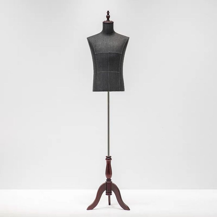 Maniquí Masculino de Busto de Polietileno para Tienda de Ropa