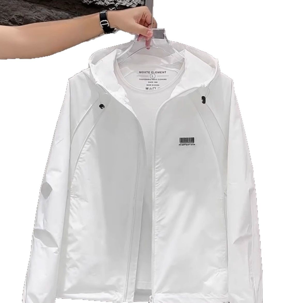 Chaqueta juvenil moda hombre todo fósforo casual guapo manga larga hermosa tendencia suelta primavera y otoño chaqueta de moda hombre