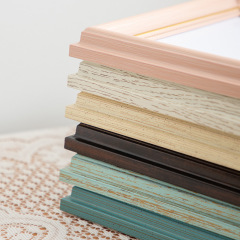 Simple and creative American picture frame setting table 10 inches 8 inches 7 inches 65 inches A4 inches living room bedroom photo frame wall hanging wedding photos