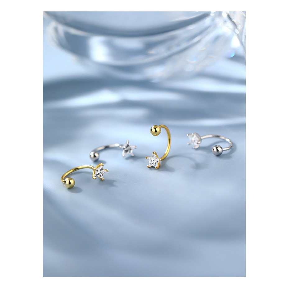 Pendientes estrella flash diamante verano fresco pendientes para mujer 2021 nueva moda temperamento pendientes personalizados