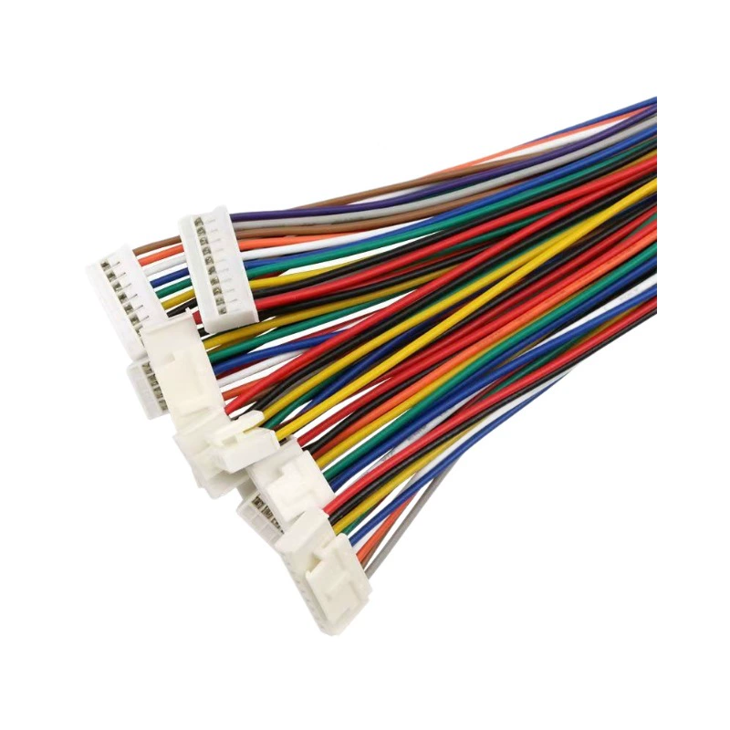 HY2.0mm带扣端子连接线2-8p Single and double-ended electronic cable 100mm-300mm length jumper Gigabit