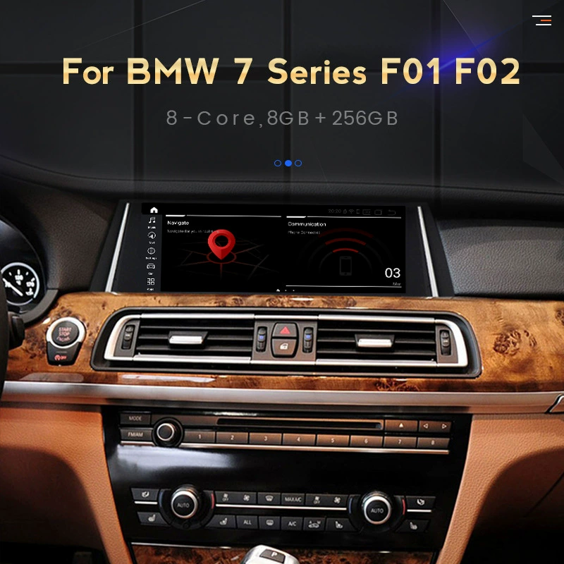 Android 11 подходит для BMW 7 серии F01/F02 модифицированный центральный блок большой экран навигации автомобиля все-в-одном CarPlay