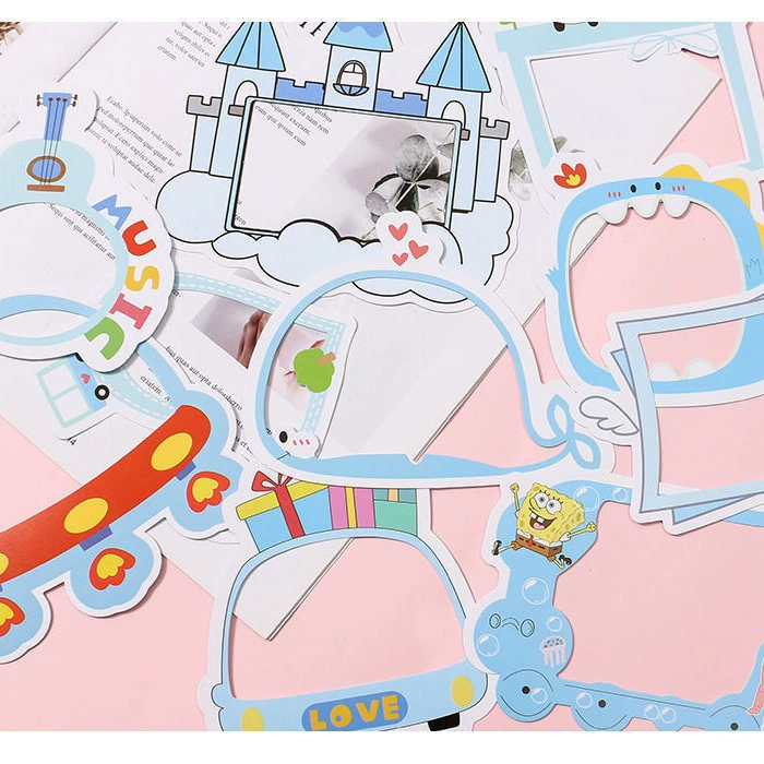 5inch Наклейка на фоторамку P Альбом для роста детского сада Аксессуары ручной работы Симпатичное украшение для справочника 5inch Наклейка на фоторамку