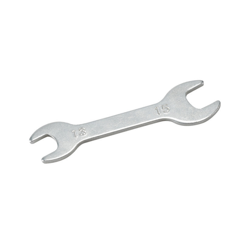 Llave de estampado simple de doble apertura delgada 13 - 15 llave de doble cabeza desechable llave de hardware pequeña llave de apertura