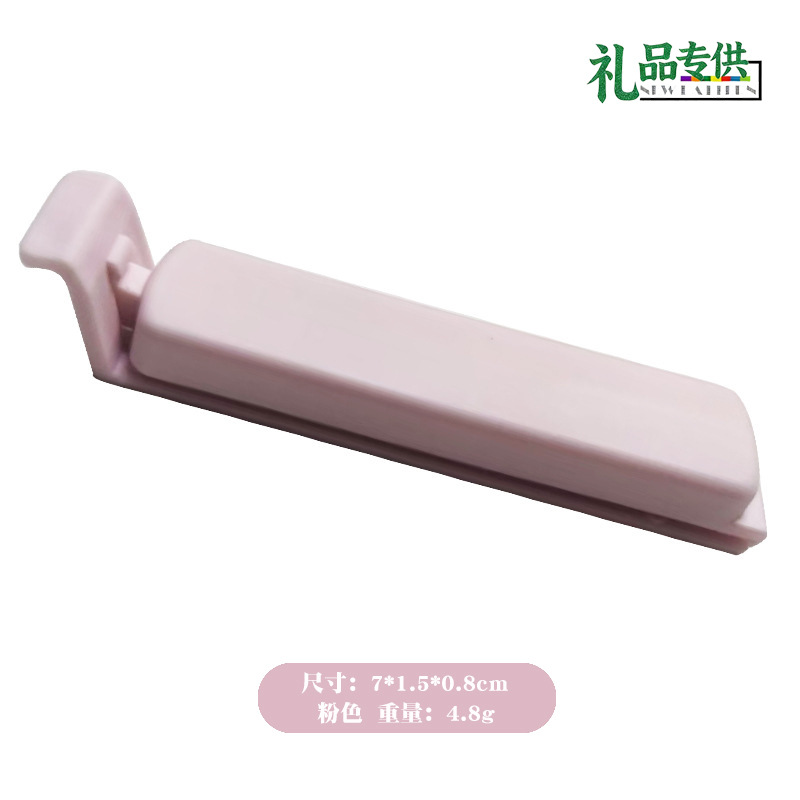 Fábrica de clip de plástico en stock clip de bolsas de alimentos clip de sello de té bolsas de bocadillos clip de sello regalo