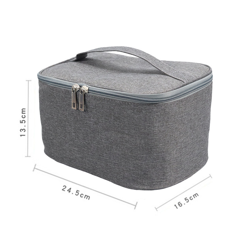Bolsa de lavado de gran capacidad para hombres y mujeres viajes de negocios bolsa de almacenamiento de acondicionamiento físico impermeable color sólido viaje bolsa de maquillaje de moda portátil