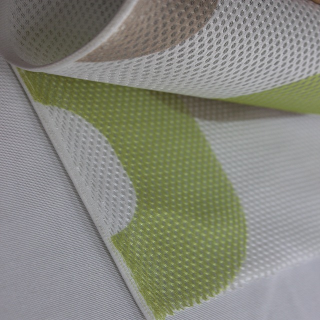 三明治网眼经编涤纶空气层三明治网眼垫箱包鞋材服装涤纶面料