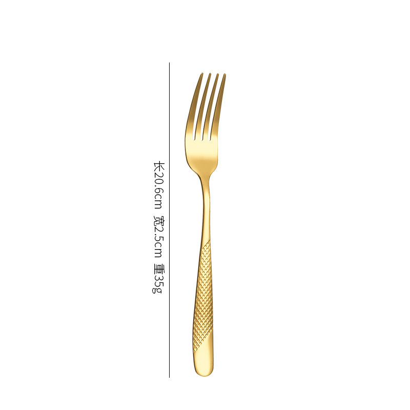 アマゾンスプーンステンレス食器星ドリル金メッキホテル4点セットステーキナイフフォークスプーンセットギフトボックス|undefined