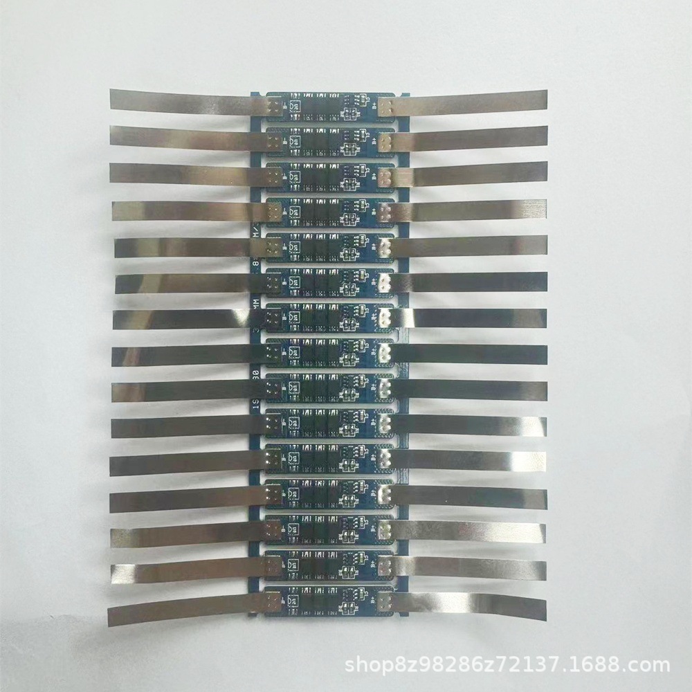 单节3.7v/磷酸铁锂3.2v单节保护板5-9A 投光灯 数码 应急灯保护板