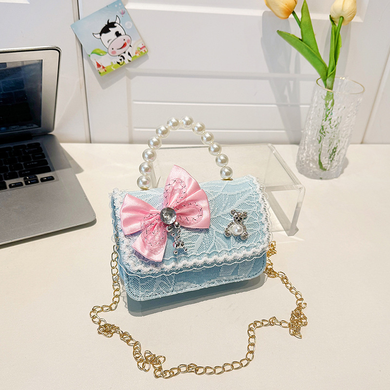 Bolso de mano de moda coreana para niños, bolso de verano para niñas, bolso de estilo de estilo de dibujos animados, bolso de hombro.