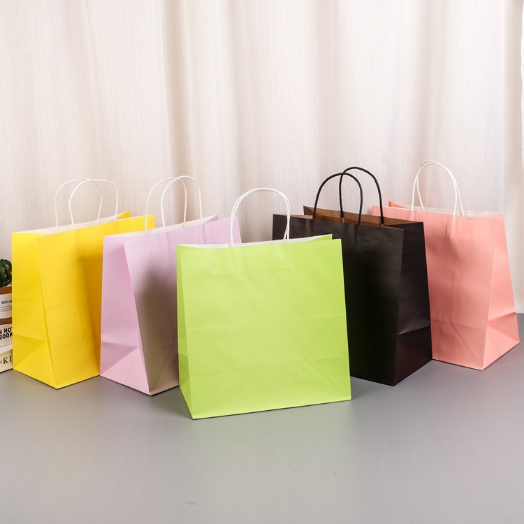 购物服装店化妆品手提袋纸袋礼品袋子手拎袋供应批发可印logo