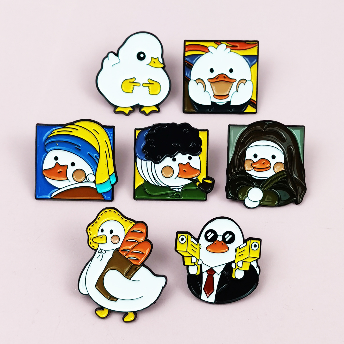 Broche de pato amarillo lindo transfronterizo image 2