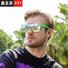 Men's sunglasses, fashionable retroreflective glasses, mirror effect, wholesale