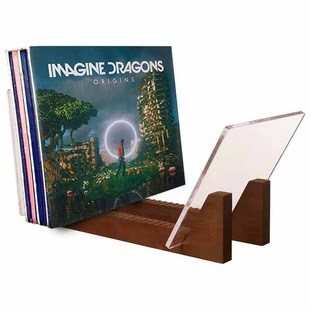 Dongguan Wood Products Customized Desktop Storage and Organizing Record Cd Solid Wood Rack Portable Foldable Wooden Display Rack