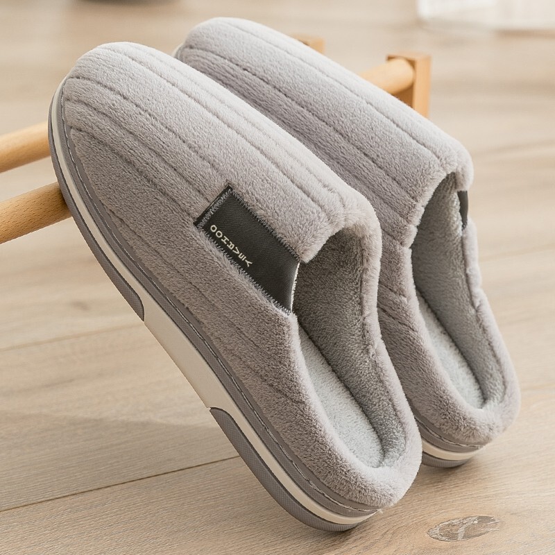 Men's Cotton Slippers for Winter, Indoor Home Use, 2026 New Model, Non-Slip, Warm, Cotton Shoes for Women in Winter