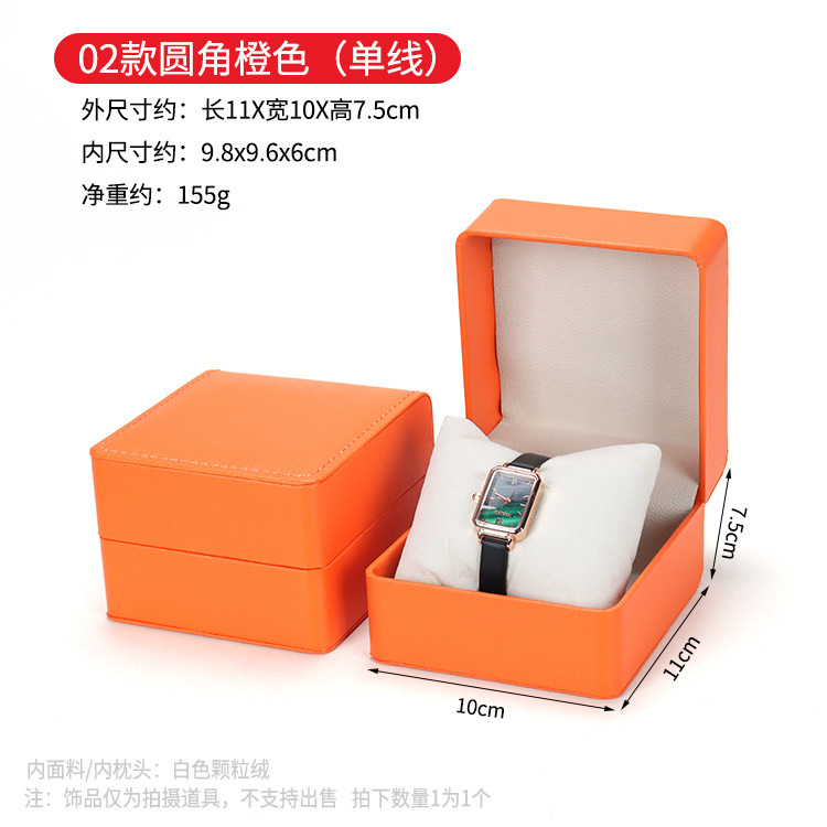 Fabricante línea de automóviles PU cuero caja de reloj lujoso atmósfera caja de reloj hombre caja de reloj de pulsera alta caja de regalos caja de reloj al por mayor