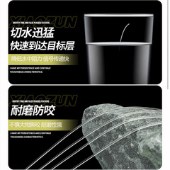 Direct supply from fishing line manufacturer 100-meter offshore casting fishing line high tensile strength nylon fishing line main line and leader line