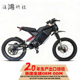 出口非洲中置电机高速电机 越野胎高赛电动车锂电池外贸不内销