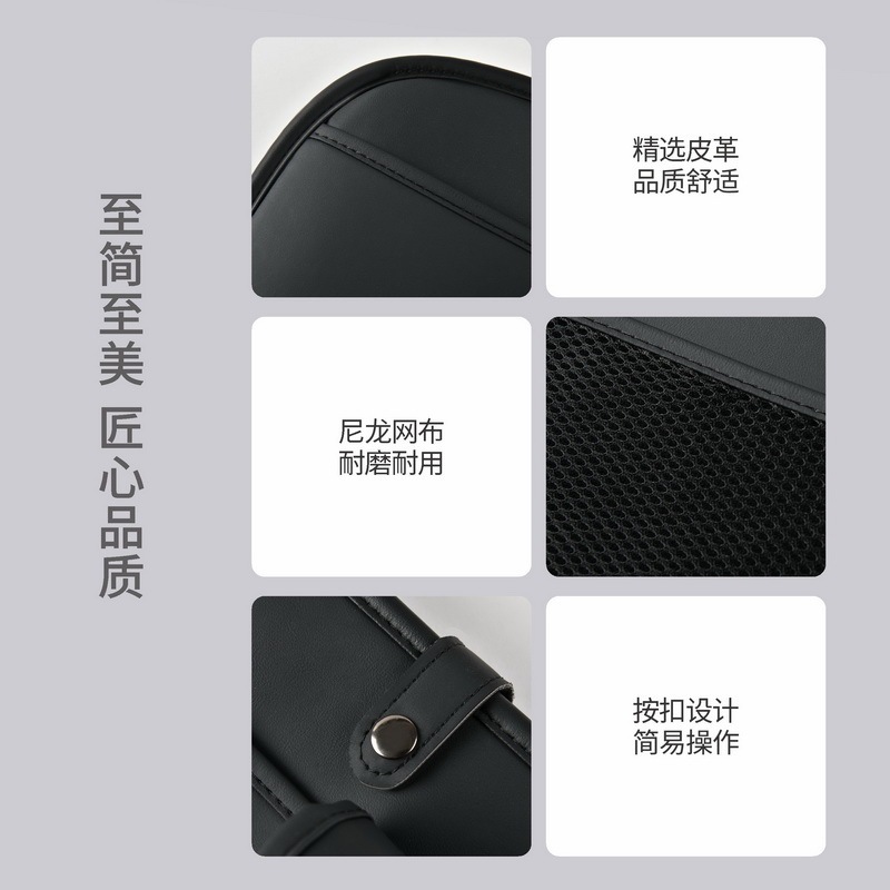 車のシートバック多機能収納バッグ収納袋折りたたみダイニングテーブルカーシートバックハンギングバッグクロスボーダー|undefined