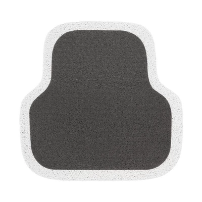 Seat cushion, seat cover – Trendy Car Interior Seat Cushion - white-edge-foot-pads-rear-row