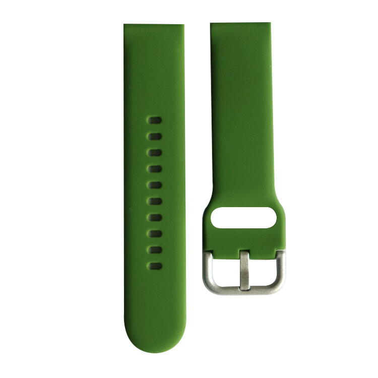 Para Samsung Galaxy reloj Active2 correa de silicona de color sólido 20/22mm correa universal en stock