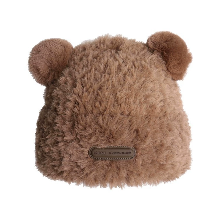 Demi-season cute brand keep warm capacious bag with hood, with little bears, increased thickness
