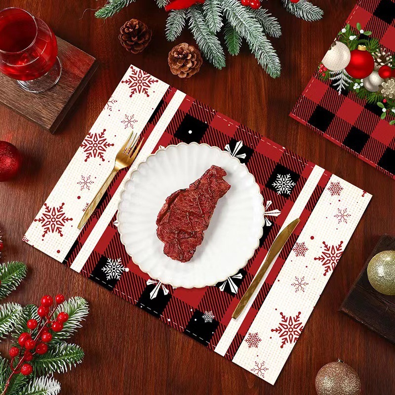 アマゾンの人気商品冬の食事マットクリスマスの食事マット|undefined