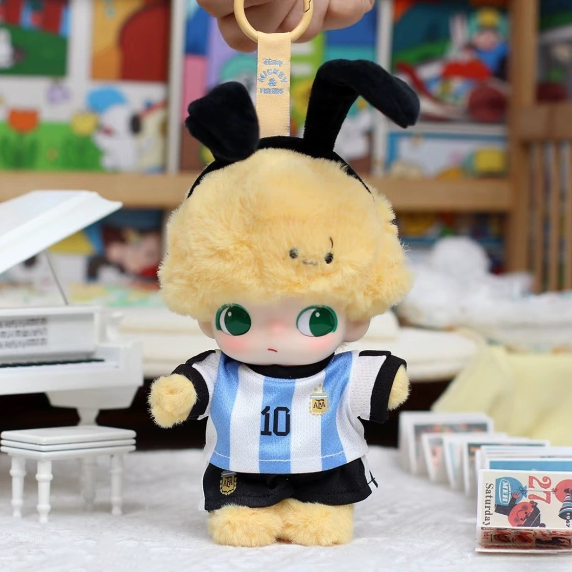 Dimoo Freshman Diary World Cup Football C Ronaldo Messi Real Madrid Match Jersey Gajie Labubu Cry Baby Clothes