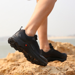 Haitu Outdoor Hiking Shoes for Men, Non-Slip and Wear-Resistant Sports Hiking Shoes for Women, Low-Cut Breathable, Lightweight and Cushioning Hiking Shoes