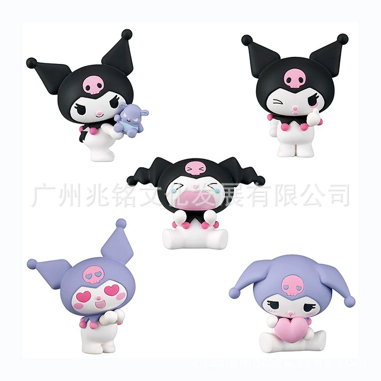 Пакет неоновых эмоций Little Witch Kuromi, Happy Texe и Ghost Box, бокс-слот Blind Box Grabbing