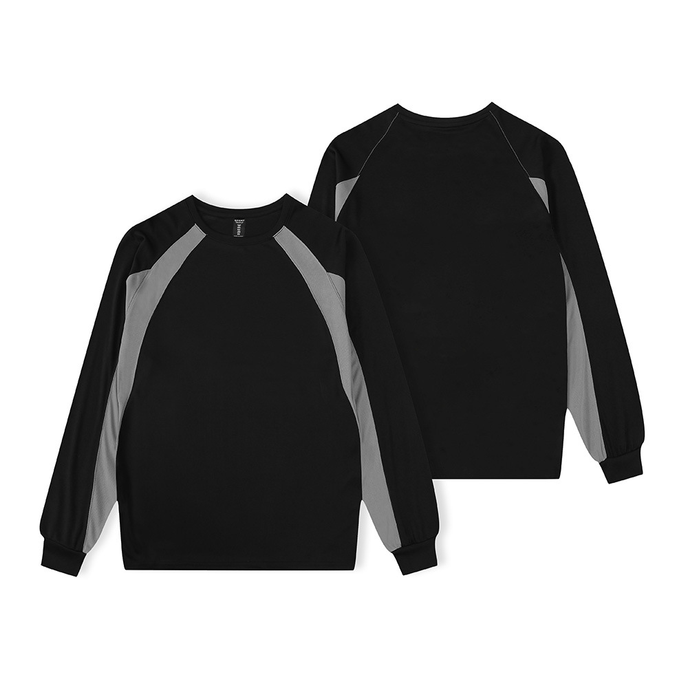 American Long Manges Shooter Boys Quick Seak Sports Calent Up Running Shirt Transpirable A Lot of Basketball Training