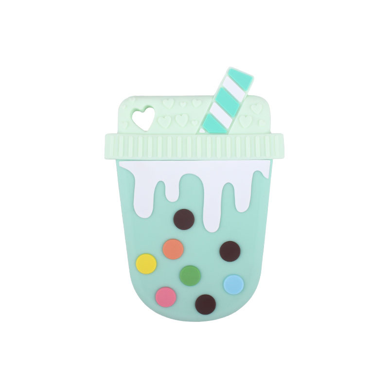 Bebé suministros de leche silicona taza té helado mordedor palo mordedor juguete Comercio exterior AliExpress Amazon mordedura pegamento