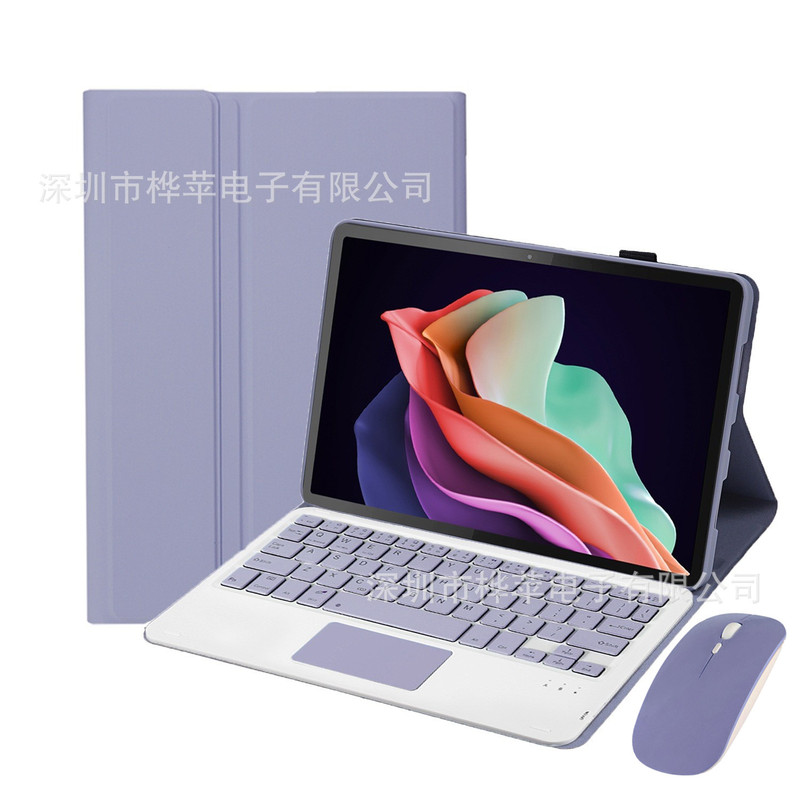 Lenovo Tab 10.1 2025タブレットワイヤレスbluetoothキーボードレザーカバーはLenovo 10.1ケースに適用されます|undefined